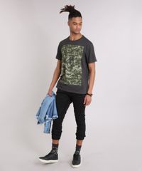 Camiseta-Masculina-com-Estampa-Camuflada-Manga-Curta-Gola-Careca-Cinza-Mescla-Escuro-9102769-Cinza_Mescla_Escuro_3