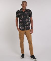 Calca-Masculina-Slim-Cargo-com-Bolsos-Caramelo-9167639-Caramelo_3