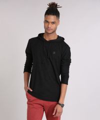 Camiseta-Masculina-em-Moletom-com-Capuz-Manga-Longa-Preta-9220691-Preto_1