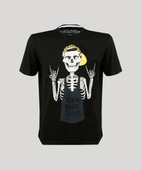 Camiseta-Masculina-Caveira-Manga-Curta-Gola-Careca-em-Algodao---Sustentavel-Preta-9245573-Preto_5