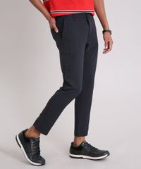 Calca-Masculina-Slim-Cropped-Xadrez-Chumbo-9202916-Chumbo_1