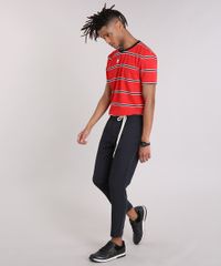 Calca-Masculina-Slim-Cropped-Xadrez-Chumbo-9202916-Chumbo_3