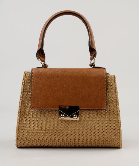 Bolsa-Transversal-com-Textura-de-Palha-Caramelo-9194449-Caramelo_1