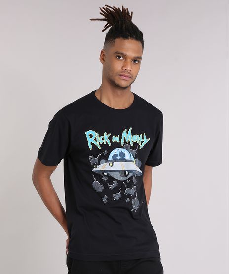 Camiseta-Masculina-Rick-and-Morty-Manga-Curta-Gola-Careca-Preta-9216174-Preto_1