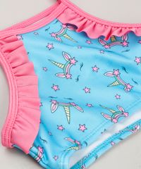 Biquini-Infantil-Estampado-de-Unicornios-com-Babado-e-Protecao-UV50--Azul-Claro-9227256-Azul_Claro_3