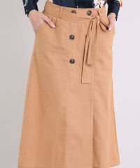 Saia-Midi-Feminina-Linho-com-Botoes-Caramelo-9186972-Caramelo_4 Saia-Midi-Feminina-Linho-com-Botoes-Caramelo-9186972-Caramelo_4
