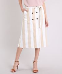 Saia-Midi-Feminina-Linho-Listrada-com-Botoes-Off-White-9186973-Off_White_1