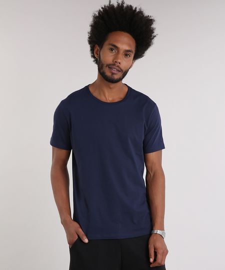 Camiseta-Masculina-Basica-Manga-Curta-Gola-Careca-Azul-Marinho-8639024-Azul_Marinho_1