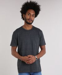 Camiseta-Masculina-Basica-com-Bolso-Manga-Curta-Gola-Careca-Cinza-Mescla-Escuro-8302517-Cinza_Mescla_Escuro_1