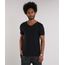 Camiseta-Masculina-Basica-Manga-Curta-Gola-V-em-Algodao---Sustentavel-Preta-8144866-Preto_1