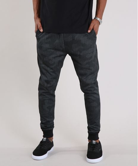 Calca-Masculina-Jogger-Estampada-Camuflada-em-Moletom-Chumbo-9171650-Chumbo_1