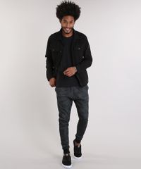 Calca-Masculina-Jogger-Estampada-Camuflada-em-Moletom-Chumbo-9171650-Chumbo_3