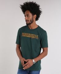 Camiseta-Masculina--Unoriginal--Manga-Curta-Gola-Careca-Verde-9215673-Verde_1