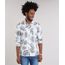 Camisa-Masculina-Estampada-de-Folhagem-com-Bolso-Manga-Longa-Off-White-8931179-Off_White_1