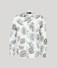 Camisa-Masculina-Estampada-de-Folhagem-com-Bolso-Manga-Longa-Off-White-8931179-Off_White_5