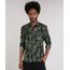 Camisa-Masculina-Estampada-de-Folhagem-com-Bolso-Manga-Longa-Preta-9082962-Preto_1