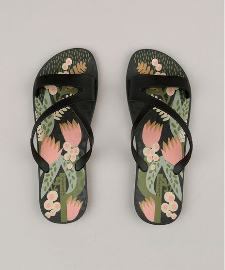 Chinelo-Feminino-Ipanema-com-Estampa-Floral-Preto-9258714-Preto_1