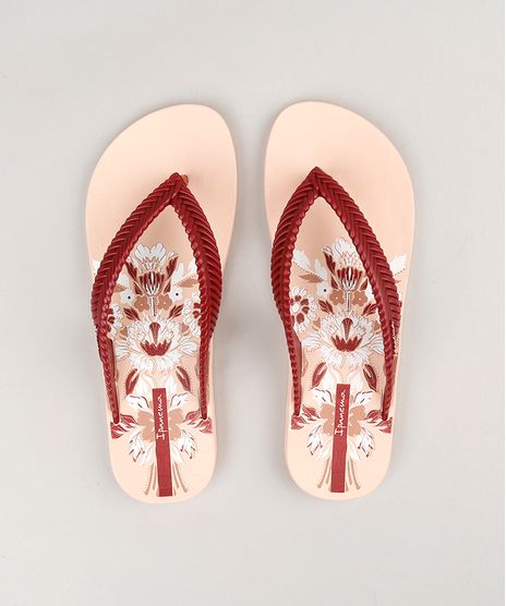 Chinelo-Feminino-Ipanema-com-Trancado-e-Estampa-Floral-Rose-9258794-Rose_1