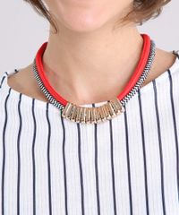 Colar-Feminino-em-Corda-com-Pingentes-Dourado-9207491-Dourado_2