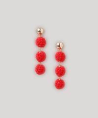 Brinco-Feminino-com-Esferas-em-Croche-Dourado-9207503-Dourado_1