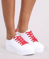 Tenis-Feminino-Flatform-Moleca-com-Recorte-Branco-9267773-Branco_2