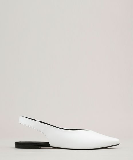 Mule-Feminino-Bico-Fino-com-Tira-Branco-9246438-Branco_1