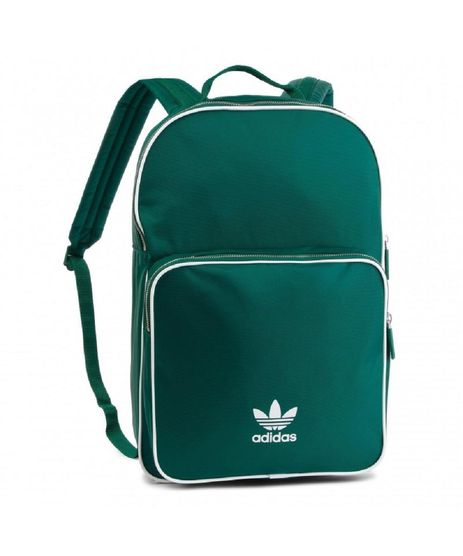 mochila verde adidas