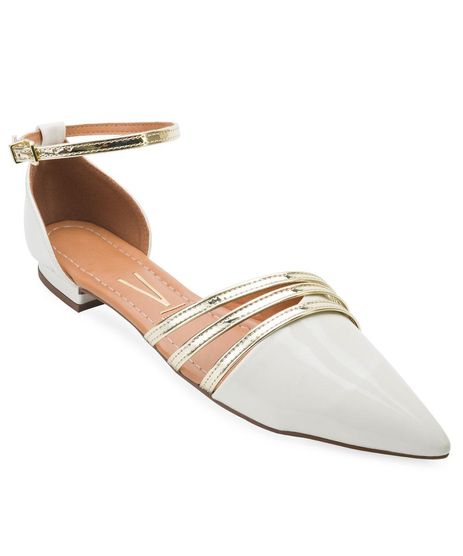 Moda Feminina - Calçados - Sapatilhas Dourado – cea