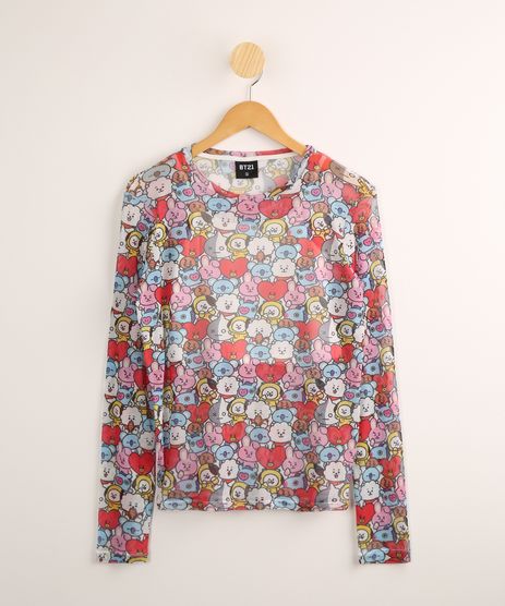 c&a blusa transparente