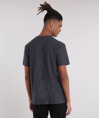 Camiseta-Masculina-com-Bolso-Estampado-Camuflado-Manga-Curta-Gola-Careca-Cinza-Mescla-Escuro-9210878-Cinza_Mescla_Escuro_2