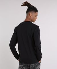 Camiseta-Masculina-com-Bordado--Lost-World--Manga-Longa-Gola-Careca-Preta-9203907-Preto_2