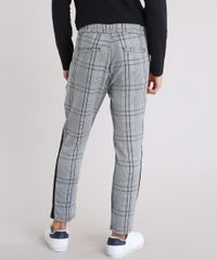 Calca-Masculina-Slim-Cropped-Estampada-Xadrez-Off-White-9203305-Off_White_2