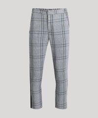 Calca-Masculina-Slim-Cropped-Estampada-Xadrez-Off-White-9203305-Off_White_5