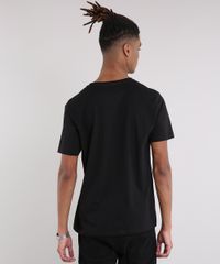 Camiseta-Masculina-Astronauta-Manga-Curta-Gola-Careca-Preta-9194381-Preto_2