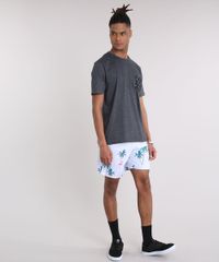 Bermuda-Masculina-Estampada-de-Coqueiros-e-Flamingos-com-Bolsos-Azul-Claro-9158966-Azul_Claro_3