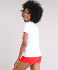 Blusa-Feminina--Soul--com-Estampa-de-Aguia-Manga-Curta-Decote-Redondo-Off-White-9211804-Off_White_2
