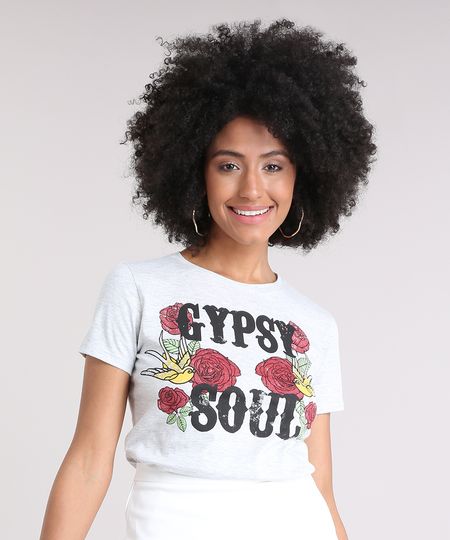 Blusa-Feminina--Gypsy-Soul--com-Estampa-Floral-Manga-Curta-Decote-Redondo-Cinza-Mescla-Claro-9211799-Cinza_Mescla_Claro_1 Blusa-Feminina--Gypsy-Soul--com-Estampa-Floral-Manga-Curta-Decote-Redondo-Cinza-Mescla-Claro-9211799-Cinza_Mescla_Claro_1