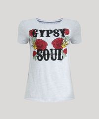 Blusa-Feminina--Gypsy-Soul--com-Estampa-Floral-Manga-Curta-Decote-Redondo-Cinza-Mescla-Claro-9211799-Cinza_Mescla_Claro_5