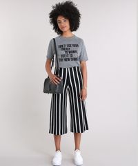 Blusa-Feminina-com-Estampa-Flocada-Manga-Curta-Decote-Redondo-Cinza-Mescla-9238799-Cinza_Mescla_3