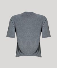 Blusa-Feminina-com-Estampa-Flocada-Manga-Curta-Decote-Redondo-Cinza-Mescla-9238799-Cinza_Mescla_6