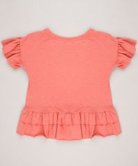 Blusa-Infantil-com-Babados-Manga-Curta-Decote-Redondo-Coral-9233135-Coral_2