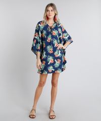Saida-de-Praia-Kaftan-Estampada-Floral-com-Decote-V-Azul-Marinho-9222787-Azul_Marinho_3
