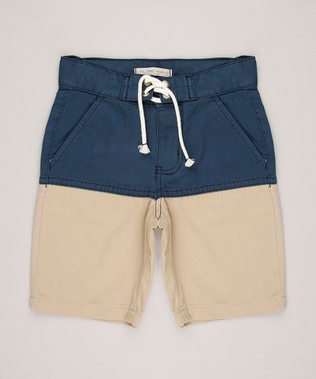 Bermuda-de-Sarja-Infantil-Bicolor-com-Cordao-Azul-Marinho-9235465-Azul_Marinho_1