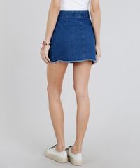 Saia-Jeans-Feminina-Envelope-com-Amarracao-Azul-Escuro-9209352-Azul_Escuro_2
