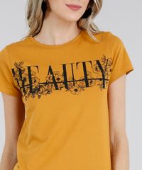 Blusa-Feminina--Beauty--Manga-Curta-Decote-Careca-Mostarda-9250290-Mostarda_4