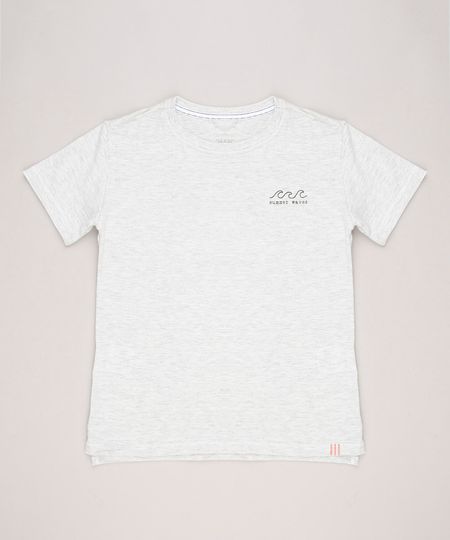 Camiseta-infantil-com-Estampa-de-Coqueiros-Manga-Curta-Gola-Careca-Cinza-Mescla-Claro-9233780-Cinza_Mescla_Claro_1