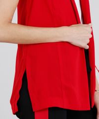 Colete-Feminino-Longo-com-Fendas-Vermelho-9181262-Vermelho_4