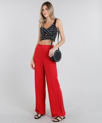 Calca-Feminina-Pantalona-com-Bolsos-Vermelha-9182726-Vermelho_3