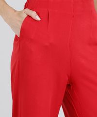 Calca-Feminina-Pantalona-com-Bolsos-Vermelha-9182726-Vermelho_4