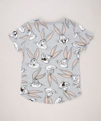 Blusa-Infantil-Estampada-do-Pernalonga-Manga-Curta-Decote-Redondo-Cinza-Mescla-9220305-Cinza_Mescla_2